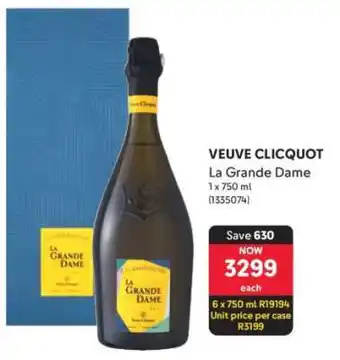 Makro VEUVE CLICQUOT La Grande Dame offer