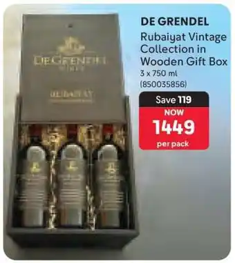 Makro DE GRENDEL Rubaiyat Vintage Collection in Wooden Gift Box offer