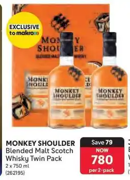 Makro Monkey Shoulder offer