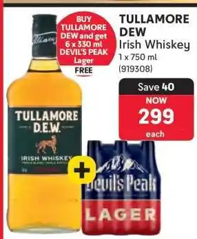 Makro TULLAMORE DEW Irish Whiskey offer
