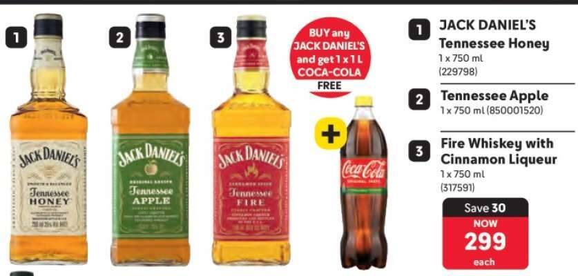 Jack Daniel's specials – Find and view the lowest price on your