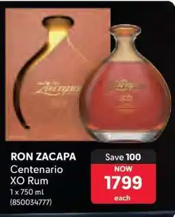 Makro RON ZACAPA offer
