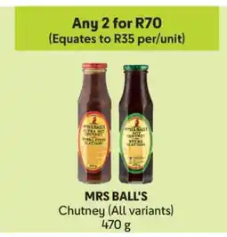 Makro MRS. BALL'S CHUTNEY all variants offer