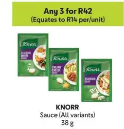 Makro KNORR Sauce (All variants) offer