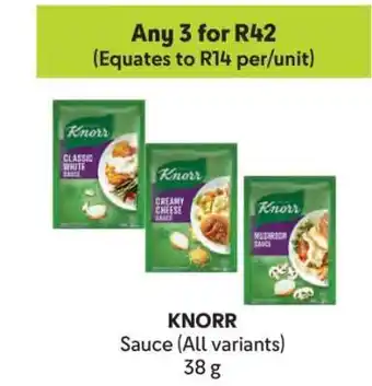 Makro KNORR Sauce (All variants) offer
