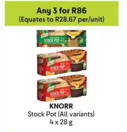 Makro Knorr Stock Pot All Variants offer