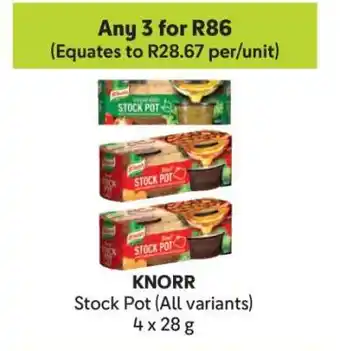 Makro Knorr Stock Pot All Variants offer