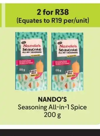 Makro NANDO'S Seasoning All-in-1 Spice 200 g offer
