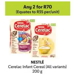 Makro NESTLÉ Cerelac Infant Cereal (All variants) offer