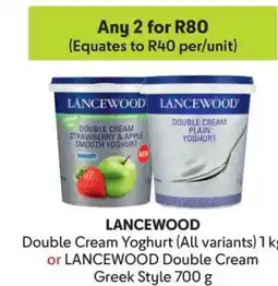 Makro Lancewood Double Cream Yoghurt offer