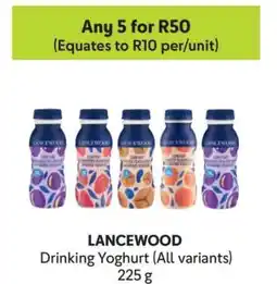 Makro LANCEWOOD Drinking Yoghurt (All variants) offer