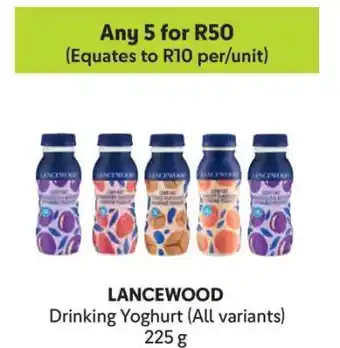Makro LANCEWOOD Drinking Yoghurt (All variants) offer