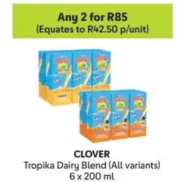 Makro Clover Tropika Dairy Blend All Variants offer