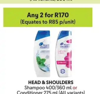 Makro Head & Shoulders offer