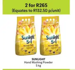 Makro SUNLIGHT Hand Washing Powder 5 kg offer