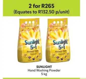Makro SUNLIGHT Hand Washing Powder 5 kg offer