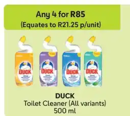 Makro DUCK Toilet Cleaner (All variants) offer