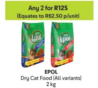 Makro EPOL Dry Cat Food (All variants) offer
