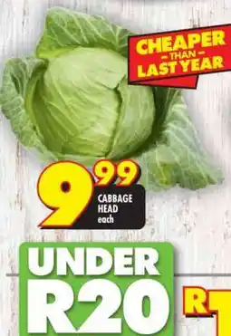 Shoprite CABBAGE HEAD offer