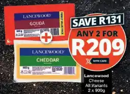 Checkers Lancewood Cheese All Variants offer