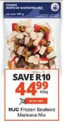 Checkers MJC Frozen Seafood Marinara Mix offer