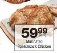 Checkers Marinated Spatchcock Chicken offer