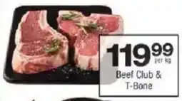 Checkers Beef Club & T-Bone offer