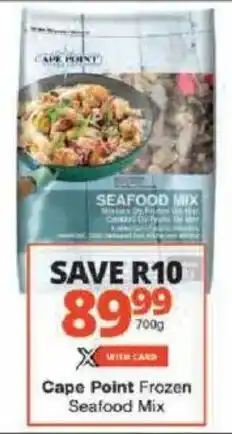 Checkers Cape Point Frozen Seafood Mix offer