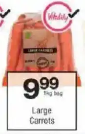 Checkers Large Carrots offer