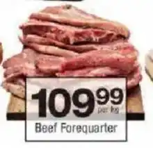 Checkers Beef Forequarter offer
