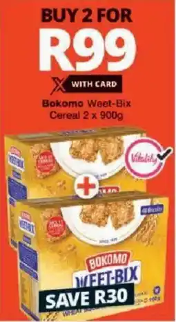 Checkers Bokomo Weet-Bix Cereal offer