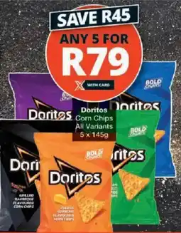 Checkers Doritos Corn Chips All Variants offer