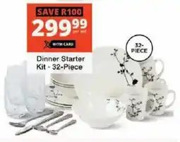Checkers Dinner Starter Kit offer