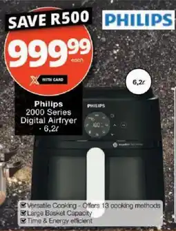 Checkers Philips 2000 Series Digital Airfryer offer