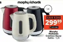 Checkers Morphy Richards Cordless Equip Kettle offer