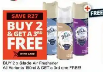Checkers Glade Air Freshener offer