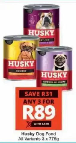 Checkers Husky Dog Food All Variants offer