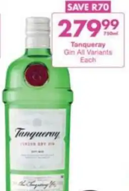 President Hyper Tanqueray Gin All Variants offer