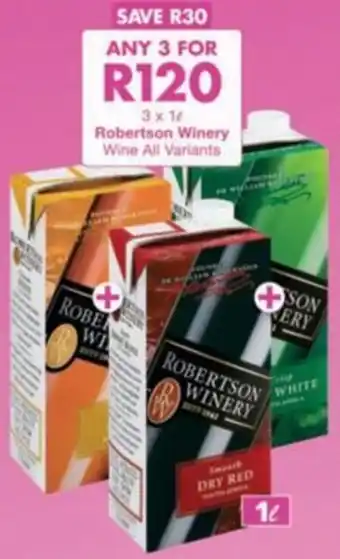 President Hyper Robertson Winery Wine All Variants offer