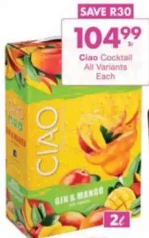 President Hyper Ciao Cocktail All Variants offer