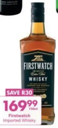 President Hyper Firstwatch Imported Whisky offer