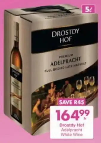 President Hyper Drostdy Hof Adelpracht White Wine offer