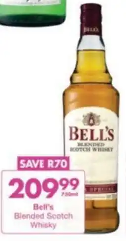 President Hyper Bell's Blended Scotch Whisky offer
