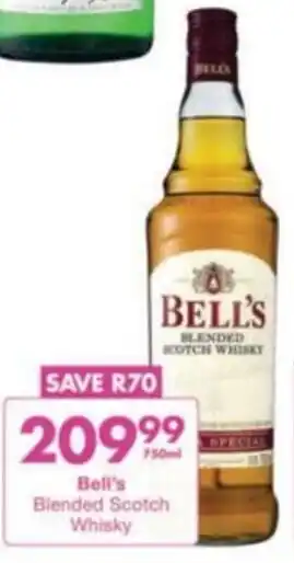 President Hyper Bell's Blended Scotch Whisky offer