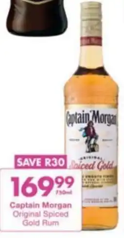 President Hyper Captain Morgan Original Spiced Gold Rum offer