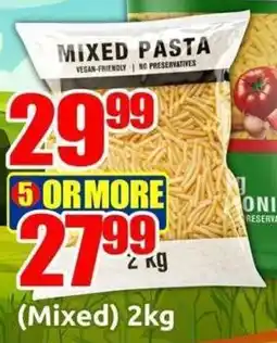 Three Star Cash and Carry Farm Foods Mixed Pasta offer
