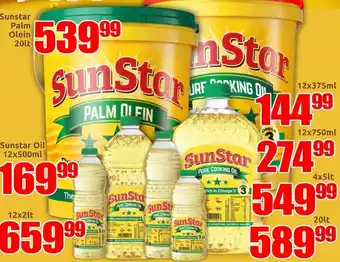 Three Star Cash and Carry Sunstar Palm Olein offer