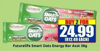 Three Star Cash and Carry Futurelife Smart Oats Energy Bar Asst offer