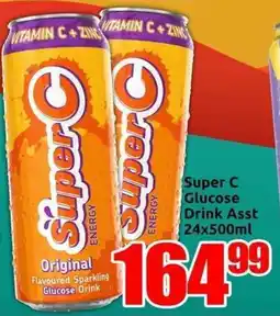 Three Star Cash and Carry Super C Glucose Drink Asst offer