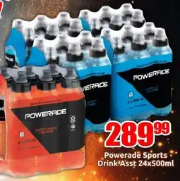 Three Star Cash and Carry Powerade Sports Drink Asst offer